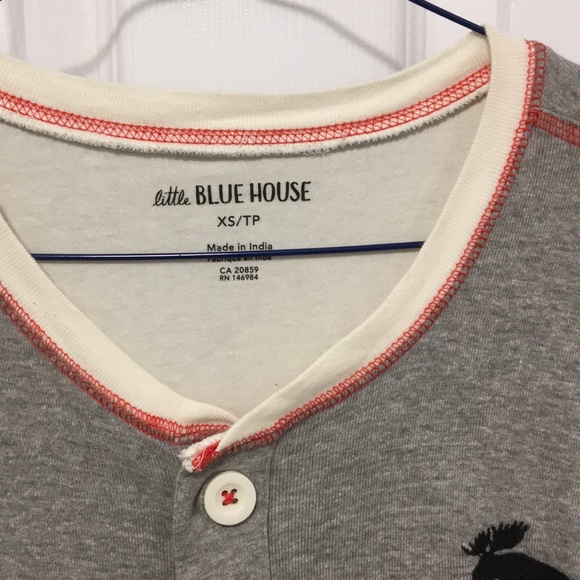 Grey moose onesie pj - Picture 5 of 6